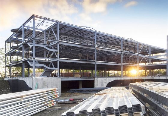 Modernes Stahlkonstruktionsgebäude Galvanisiertes Stahlgewerbe