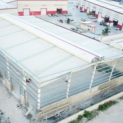 Vorgefertigte Leichtstahlkonstruktion Lagerhaus Abnehmbar wasserdicht