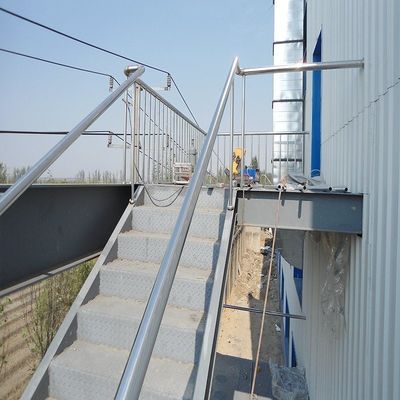 Vorgefertigte Stahlgebäude mit großer Spannweite Lagerhaus Rostverhütung