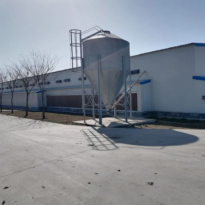 Vorgefertigte Stahlkonstruktion Hühnerhaus mit Sandwich-Dach