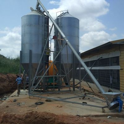 Industrielle Viehzucht Stahlkonstruktion Bauernhof Haus Verwendung Farbplatten