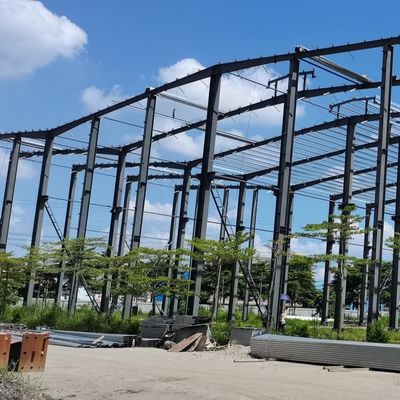 Anti-Rost-Bemalung Metallwerkstatt Gebäude Vorgefertigtes Metalllager ODM
