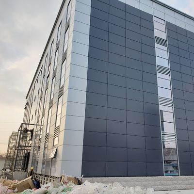 Q355B Stahlrahmen mehrstöckiges Bürogebäude