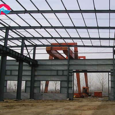Warmgewalzte Stahlrahmenbauten Tragbare Stahlkonstruktion Garage
