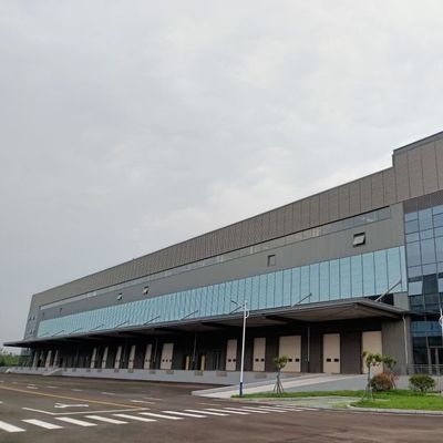 Erdbebenbeständige Stahlkonstruktion Lagerbau Abschnitt H