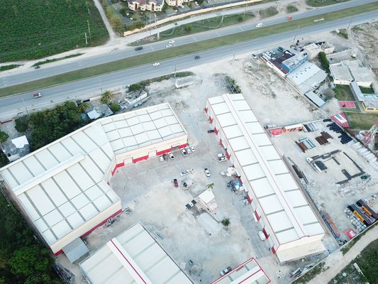 Massivvorgefertigte Stahlkonstruktionsbauten Wirtschaftliche Stahlkonstruktionen Lagerhaus