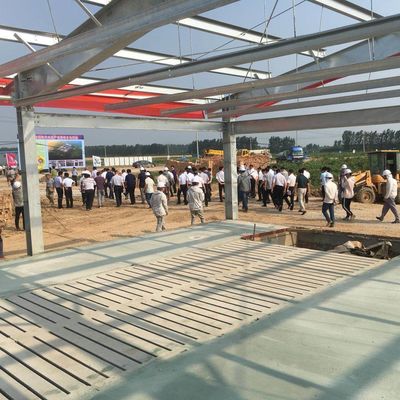Q345B Vorgefertigte Stahlgebäude für die Industrie