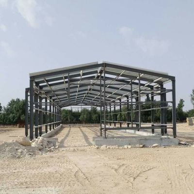 ODM-Vorgefertigtes Metalllager Intelligentes Stahlrahmen Huhnhaus