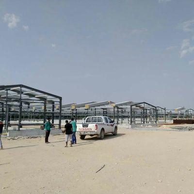 ODM-Vorgefertigtes Metalllager Intelligentes Stahlrahmen Huhnhaus