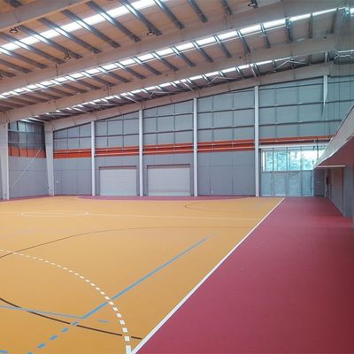 Warmgewalzte Stahlrahmenbauten Tragbare Stahlkonstruktion Garage