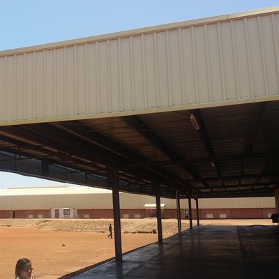 Korrosionsbeständiges, vorgefertigtes Metalllagergebäude