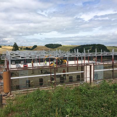 Vorgefertigte Stahlhäuser Q355B Metallhäuser