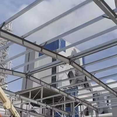 Anpassung von warm galvanisierten Stahlkonstruktionen