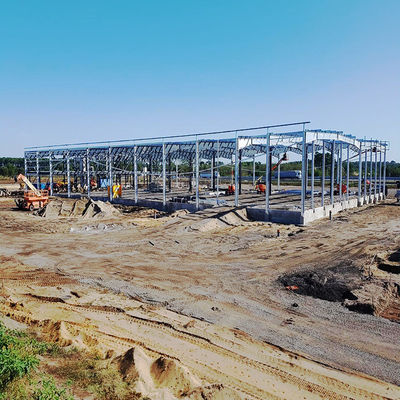 CE Stahlkonstruktion Gebäude geschweißter H-Abschnitt Stahlkonstruktion Hangar
