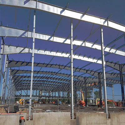 CE Stahlkonstruktion Gebäude geschweißter H-Abschnitt Stahlkonstruktion Hangar