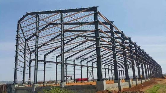Vorgefertigte langfristige Industriebauten Gebäude Vorgefertigte Stahlkonstruktion Lagerhaus