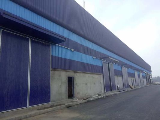 Vorgefertigte langfristige Industriebauten Gebäude Vorgefertigte Stahlkonstruktion Lagerhaus
