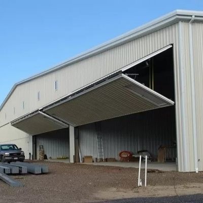 ODM Strukturalstahlhanger Modular Korrosionsbeständigkeit Vorgefertigter Flugzeughangar