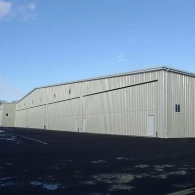 ODM Strukturalstahlhanger Modular Korrosionsbeständigkeit Vorgefertigter Flugzeughangar