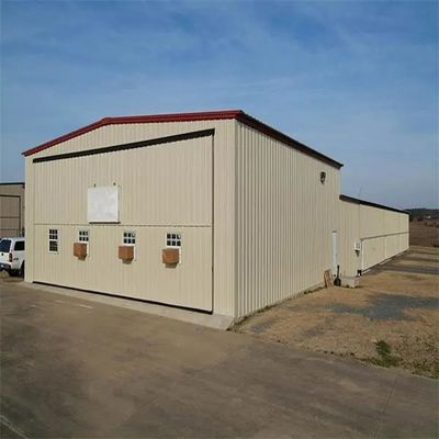 Vorgefertigte Metall-Hangar-Gebäude Wärmedämmung Stahl-Gebäude-Hangar