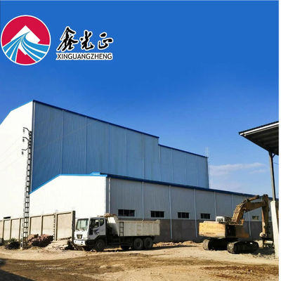 Verschraubte Stahlkonstruktions-Lagerhalle, feuerverzinkt