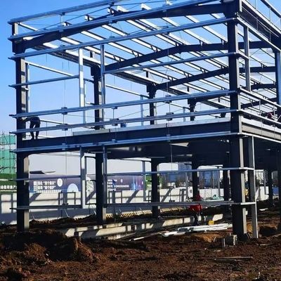 ISO Stahlkonstruktion Werkstatt EPS-Platte Vorgefertigte Stahlkonstruktion H-förmig