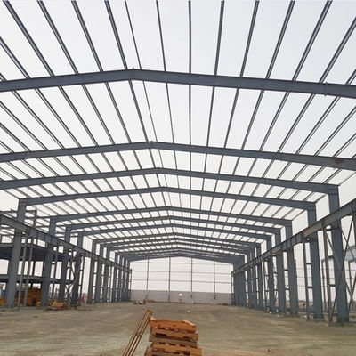 Warmgewalzte Stahlrahmenbauten Tragbare Stahlkonstruktion Garage