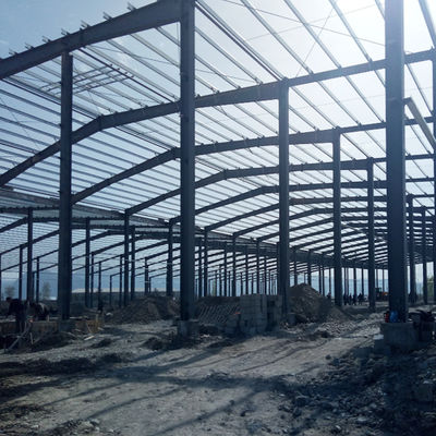 CE-Struktur Stahlhanger Portalrahmen Vormaschinenbau Stahlkonstruktion Hangar