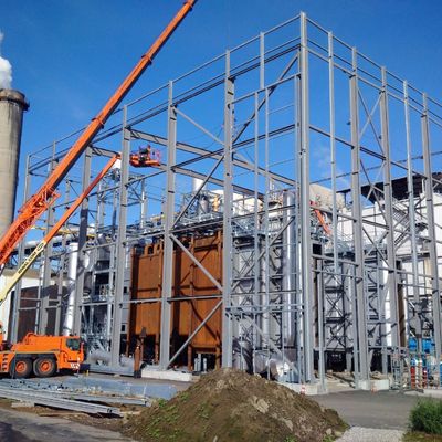 Anpassungsfähige Stahlstruktur Lagerhaus mit Rolltür