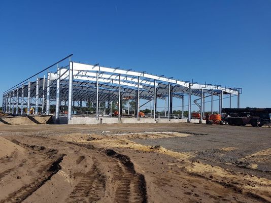 Anpassungsfähige Stahlstruktur Lagerhaus mit Rolltür
