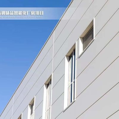 Windbeständige Stahlwerkstatt Gebäude Leichtstahlkonstruktion Gebäude