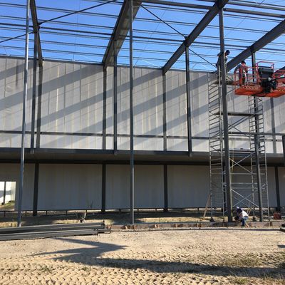 Höchste Qualität angepasste vorgefertigte Stahlkonstruktion Markt Ausstellungshalle