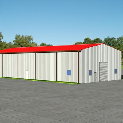 Anpassungsfähiges Stahlkonstruktionslager für große Fabriken mit freiem Design