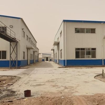 Schnellbau Stahlkonstruktion Lagerhaus Umwelt Bürogebäude