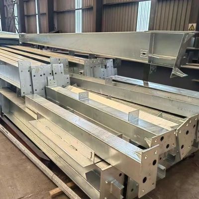 Vorgefertigte Stahlhäuser Q355B Metallhäuser