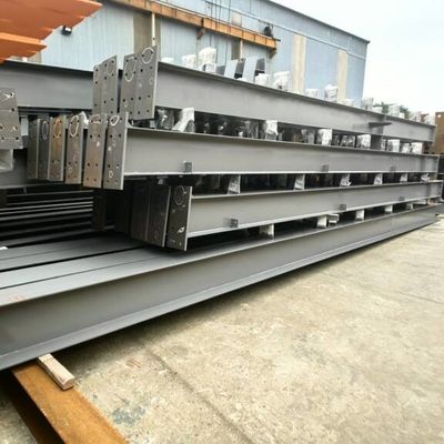 Panisierte oder galvanisierte Stahlsäulen und Stahlbalken für den Bau von Stahllagerwerkstätten