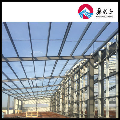 Q235B / Q345B Stahlrahmenbau für industrielle Fabriken