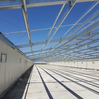 PPGL Geflügelfarmhaus mit langlebigen Rolltüren