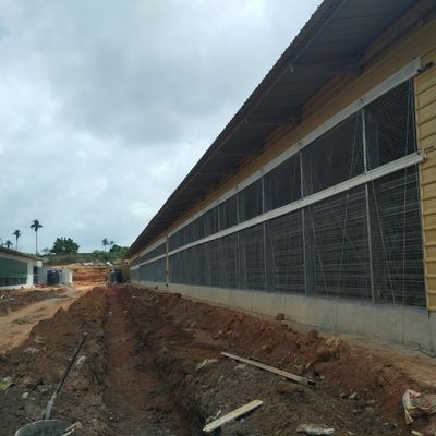 Galvanisierte Stahl-Rinderunterkunft Fertigbauernhaus individuell