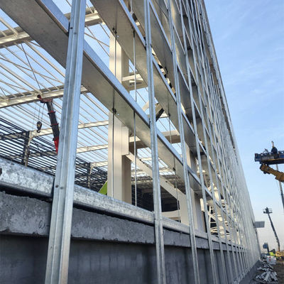 Vorgefertigte Stahlkonstruktions-Werkstattgebäude mit H-förmigen Stahlkomponenten​
