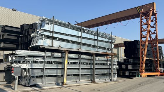 Vorgefertigte Stahlkonstruktionsfabrik für Industrieanlagen Vorkonstruktionsvorhaben für Lager
