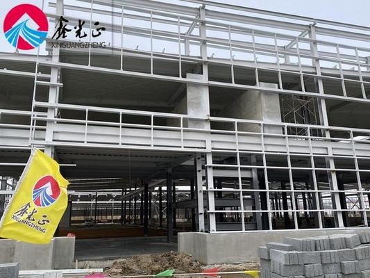 Customizable Steel Hangar with C/Z Galvanized Purlin Snow Loading As Per Customer′s Requirements