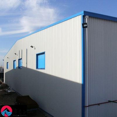 Anpassungsfähige vorgefertigte Stahlkonstruktionslager mit galvanisiertem Metallstahl für große Bauwerkstätten
