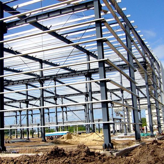 Stahlwerkstatt mit PVDF/PVC beschichtetem Segel 150 km/h Windbelastung und Installation