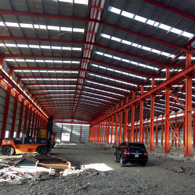 Sandwich-Panel Leichtstahl-Struktur Lagerhaus Hot DIP Galvanized