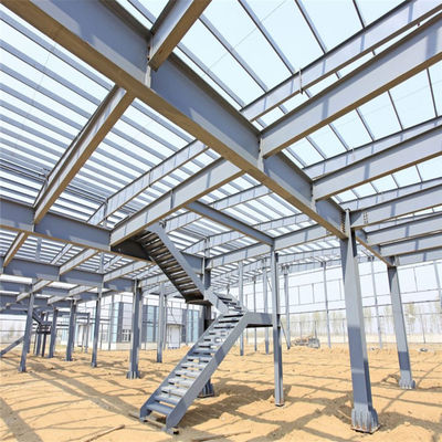 Hot Dip Galvanized Vorgefertigte Stahlkonstruktion Lagerhaus Ganzes Haus System Anlage Gebäude