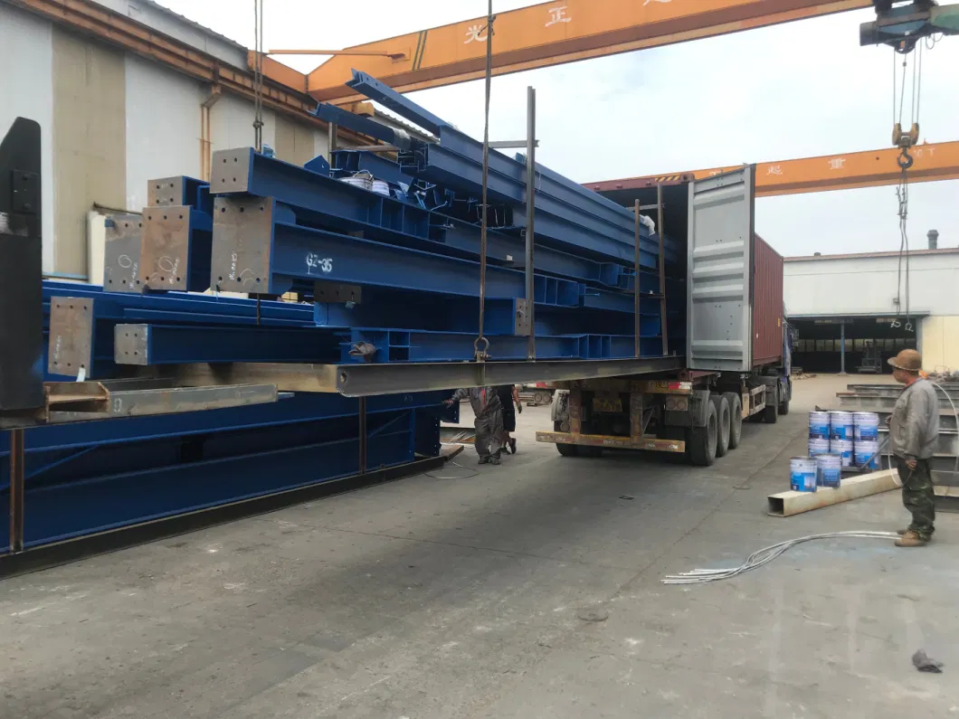 ISO Stahlkonstruktion Lager Industrie Stahlrahmen Lager Kaltlager 8