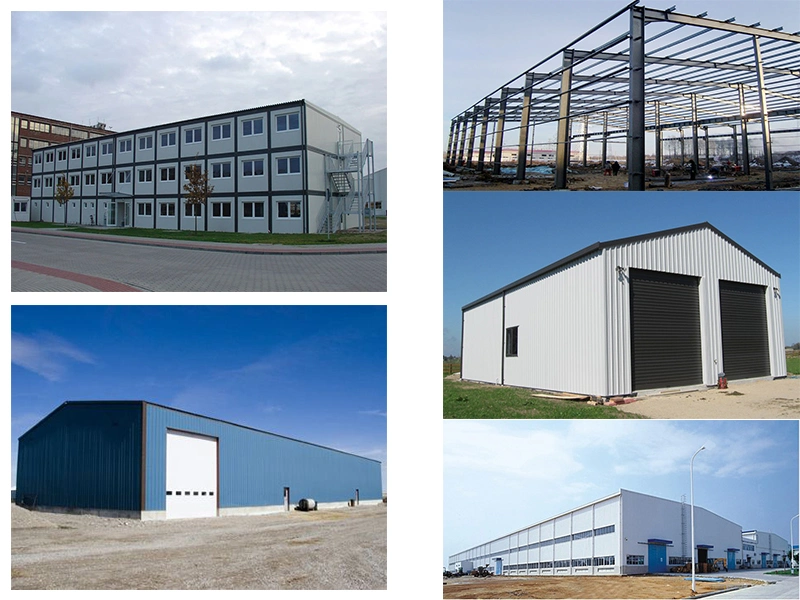 CE Stahlkonstruktion Gebäude geschweißter H-Abschnitt Stahlkonstruktion Hangar 1