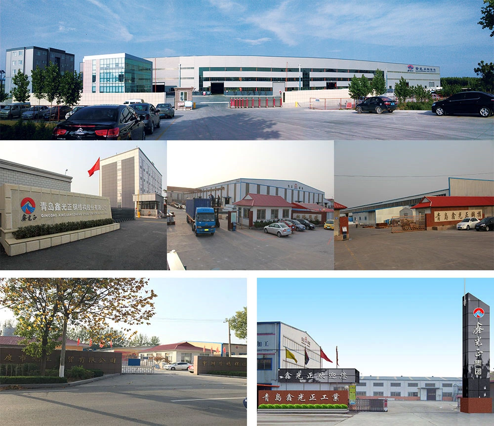 OEM Vorgefertigtes Lichtstahlrahmenhaus 9